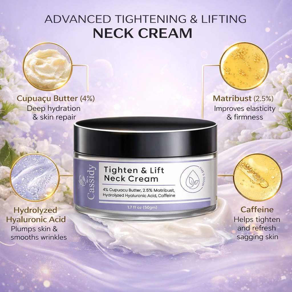 CASSIDY™ Skin Tighten & Lift Neck Cream (Buy 1 Get 1 Free)