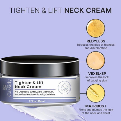 CASSIDY™ Skin Tighten & Lift Neck Cream (Buy 1 Get 1 Free)